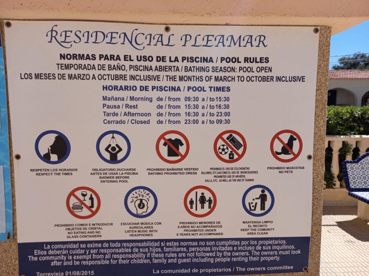 Pleamar Punta Prima Apartment Torrevieja Bagian luar foto